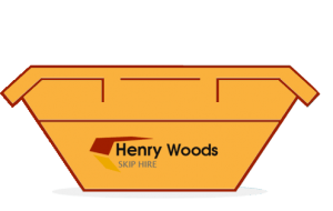 skip bin offered by Henry Woods Skip Hire